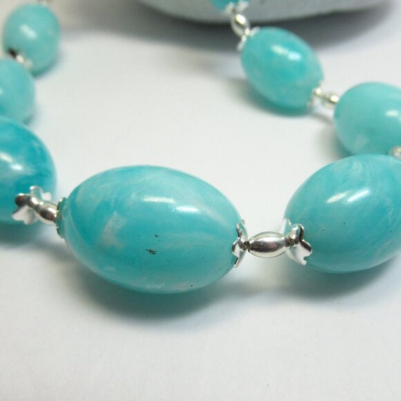 Vintage bead graduated necklace - Picture 3 of 11